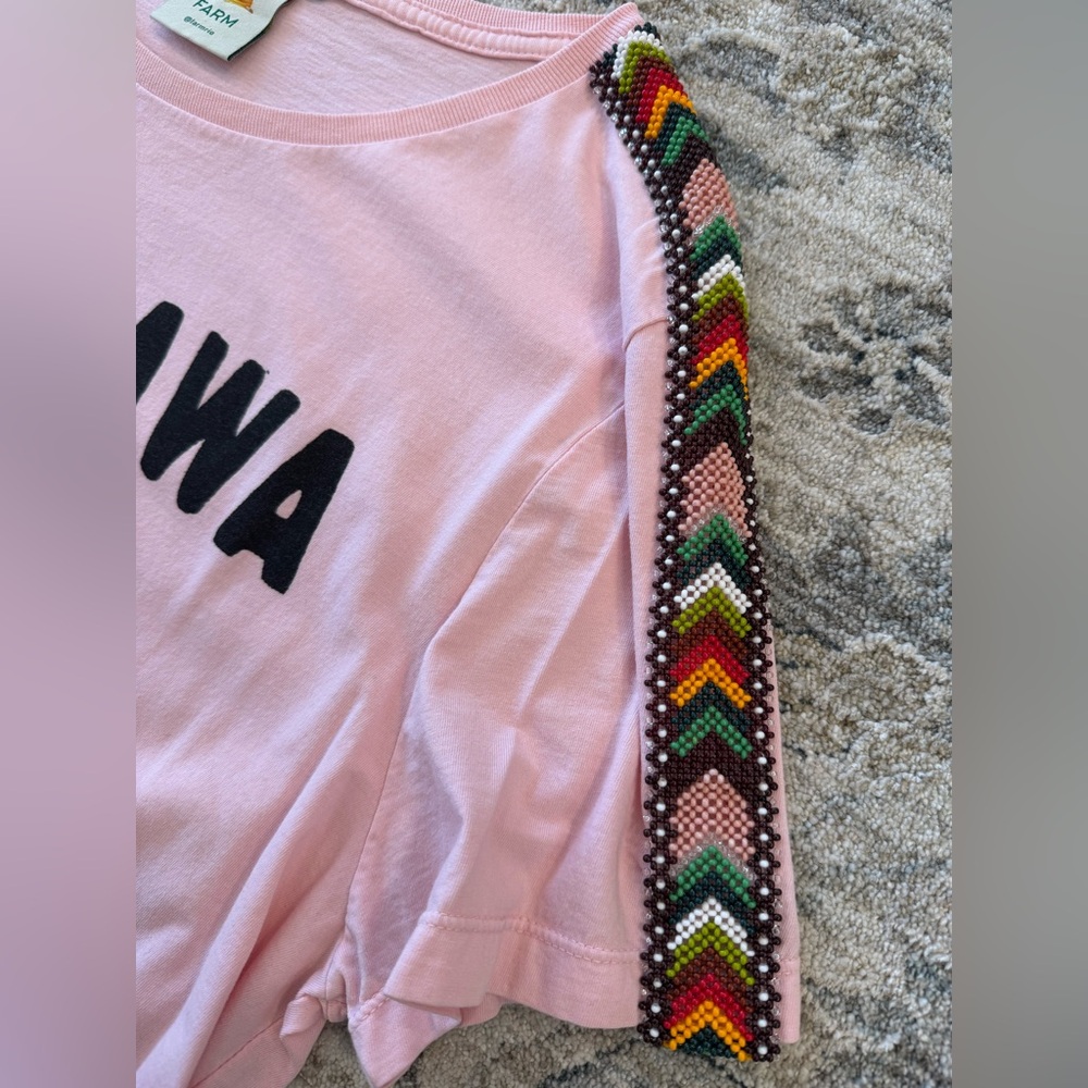 FARM Rio Pink Yawanawa Graphic Tee - Picture 4 of 8